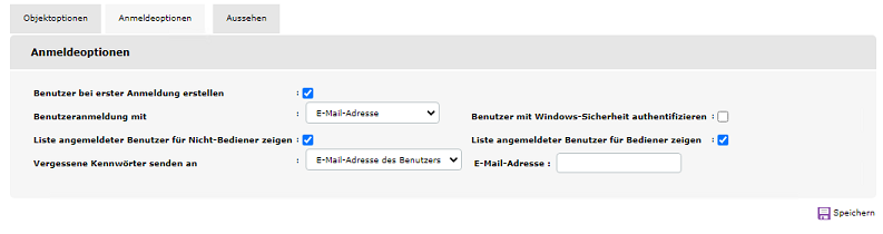 Customise - Logon Options hf